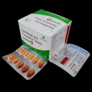 Aceclofenac and Paracetamo Tablets