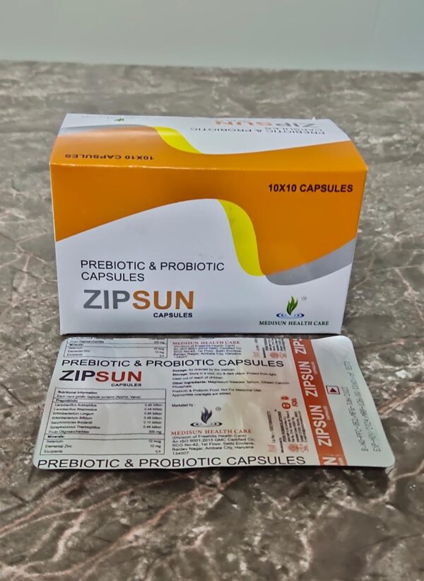 Prebiotic & Probiotic Capsules Zipsun